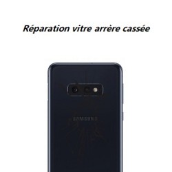 Réparation vitre arrière cassée Samsung Galaxy S10e