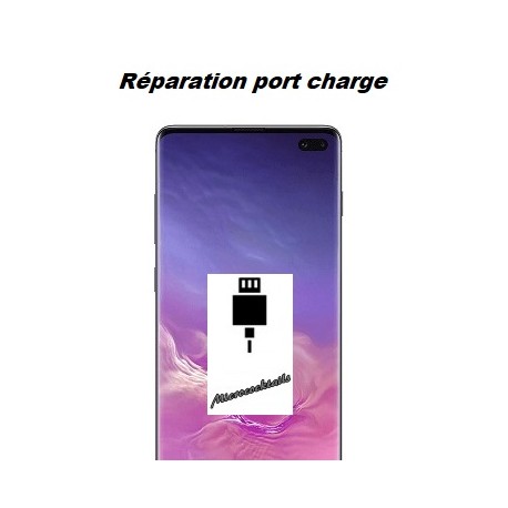 Réparation connecteur de charge Samsung Galaxy S10 Plus