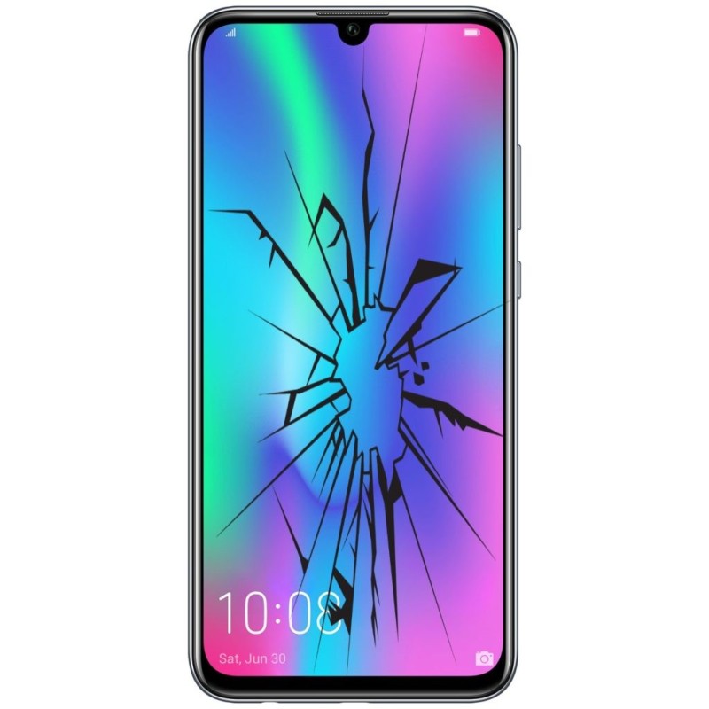 Réparation écran cassé vitre fissurée Huawei P30 lite