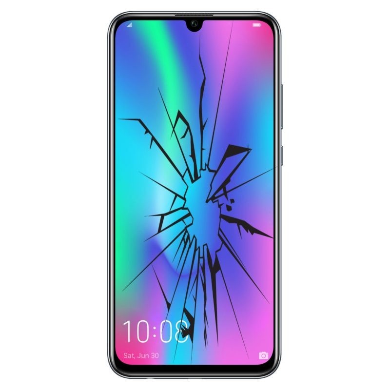 Réparation écran cassé vitre fissurée Huawei P30