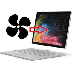 Réparation ventilateur MicroSoft SurfaceBook 2 15"