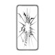 Réparation écran cassé vitre fissurée LG G8
