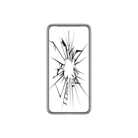 Réparation écran cassé vitre fissurée LG G8
