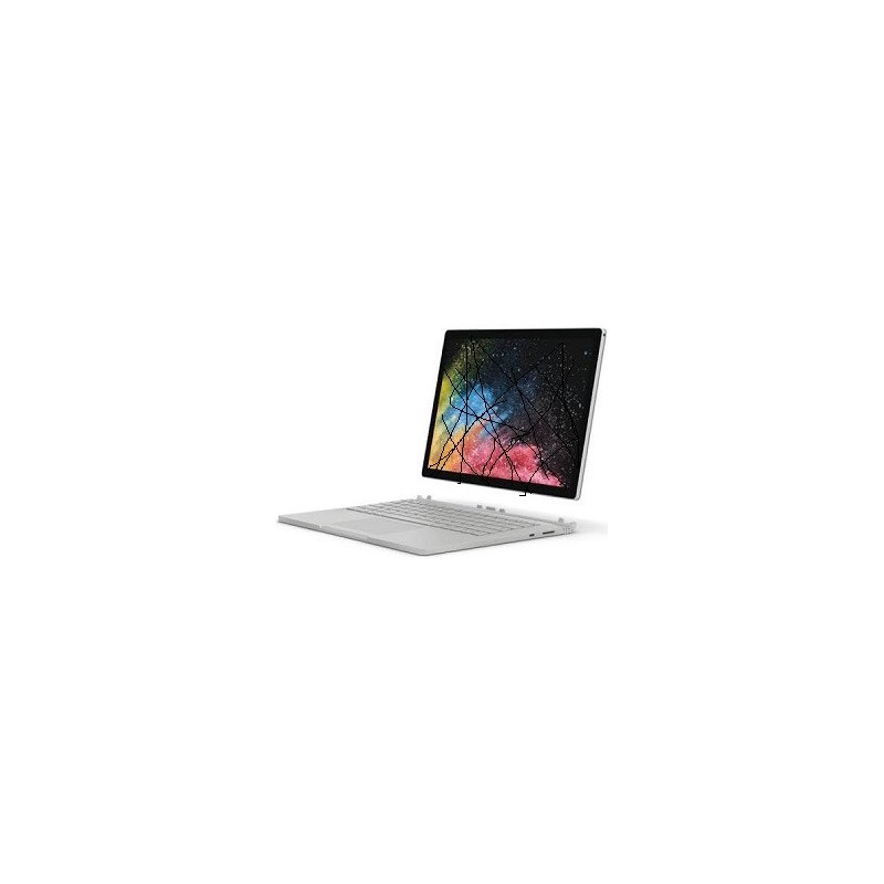 Réparation écran cassé vitre fissurée surfacebook 2 13"