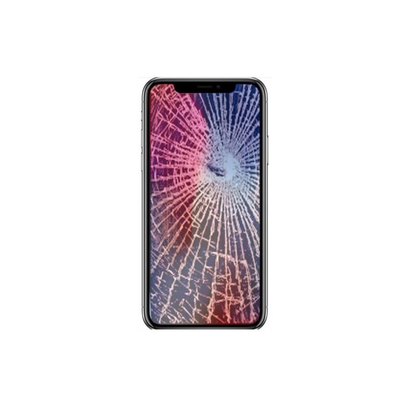 Réparation écran cassé vitre fissurée iPhone XS