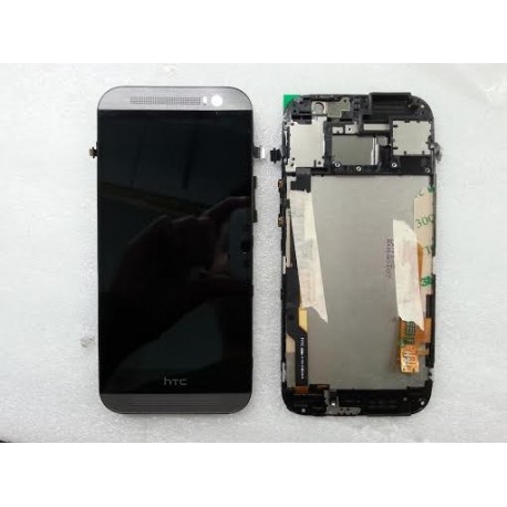 HTC One M8 Ecran complet LCD vitre tactile chassis