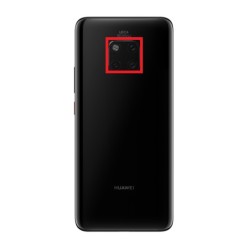 Réparation vitre caméra arrière Huawei Mate 20
