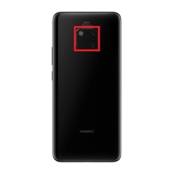 Réparation vitre caméra arrière Huawei Mate 20