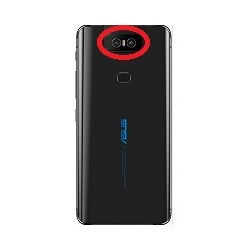 Réparation vitre caméra arrière Asus  Zenfone 6 ZS630KL