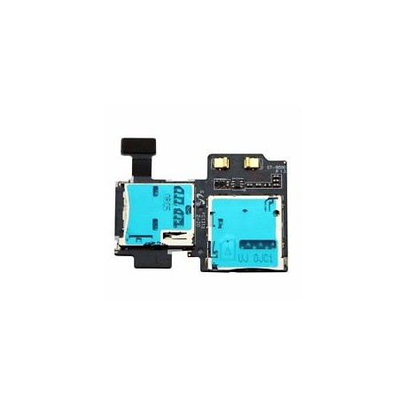 Nappe Lecteur Carte SIM Micro SD Samsung Galaxy S4 i9500 i9505 piece de rechange