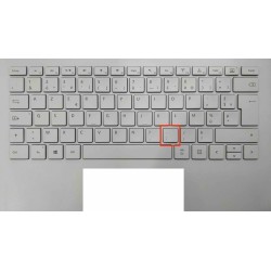 Touche de Remplacement "point virgule / point" pour Clavier français Microsoft Surfacebook (articulation offerte) Type 1