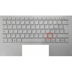 Touche de Remplacement "deux points / barre oblique" pour Clavier français Microsoft Surfacebook (articulation offerte) Type 1