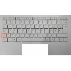 Touche de Remplacement "shift gauche" pour Clavier français Microsoft Surfacebook (articulation offerte) Type 1