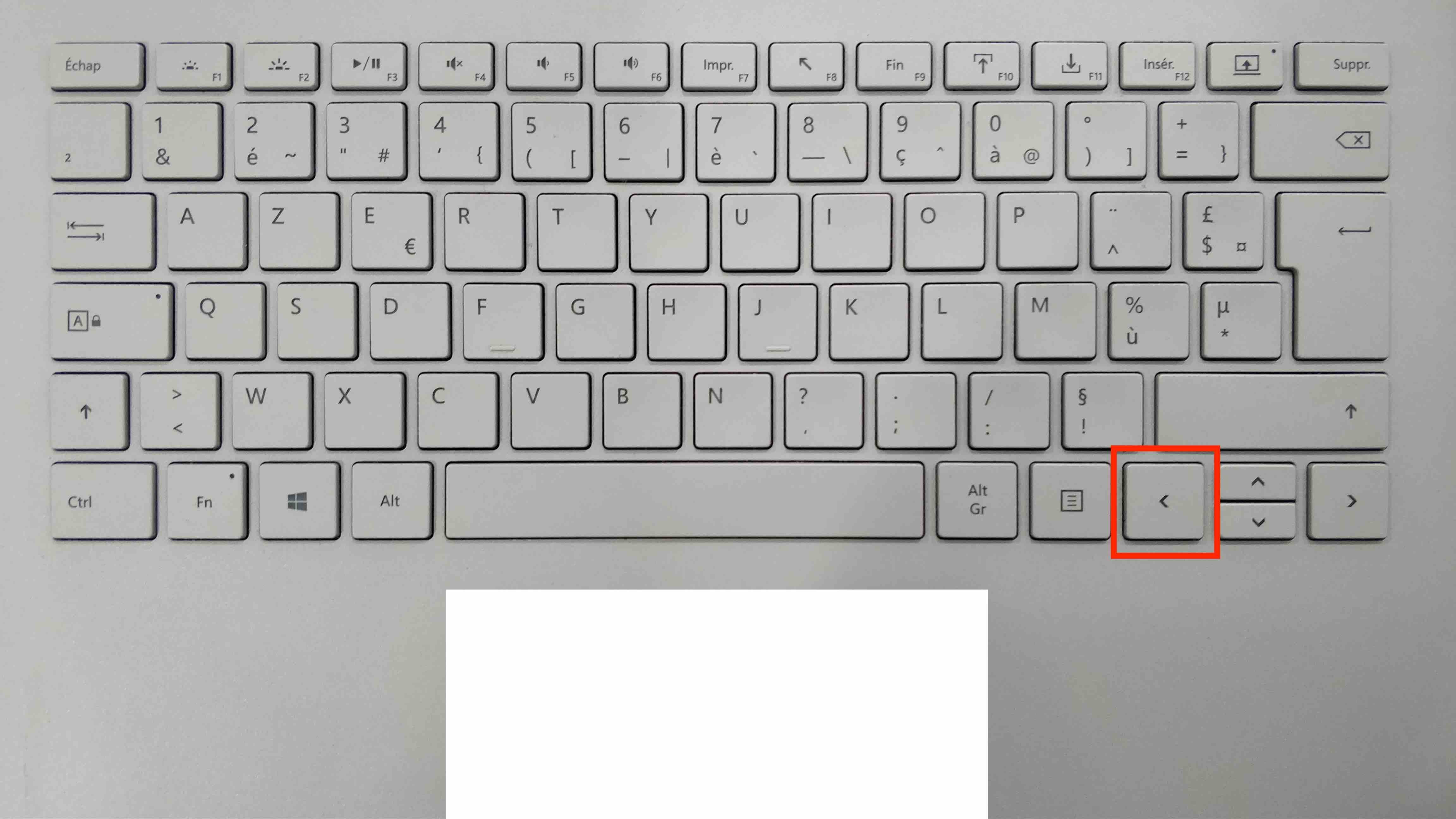 Touche de Remplacement \