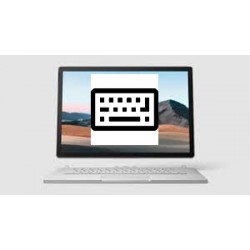 Remplacement clavier AZERTY Surface Book 3 13" non GTX 