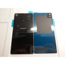 Vitre arrière Noire Sony Xperia Z3 noir avec autocollant D6603 D6643 L55T L55U