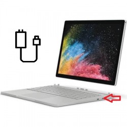 Rparation Connecteur de charge Microsoft Surface book 2