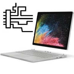 Réparation circuit de charge Surfacebook (partie dock clavier)