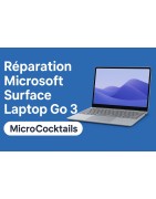 Réparation Microsoft Surface Laptop Go 3 - Écran, Batterie, Clavier, Diagnostic | MicroCocktails Paris